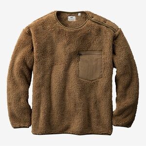 Uniqlo x Engineered Garments Fleece Combination Jacket Sherpa